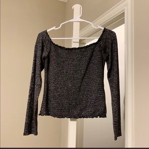 Off the shoulder shirt
